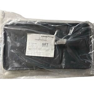 GoodYear GY003799 Black License Plate Frames Set Of 2 New